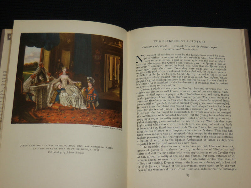 1948 ENGLISH FASHION HARDCOVER BOOK BY ALISON SETTLE - KD 7505