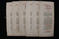 1896 JUNE THE CLACK BOOK - VOLUME 1, NUMBER 3- SOFTCOVER - LOT OF 6 - K 2362