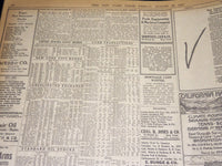 1917 AUGUST 10 NEW YORK TIMES - PRESIDENT ISSUES DRAFT CALL TO COLORS - NT 8507