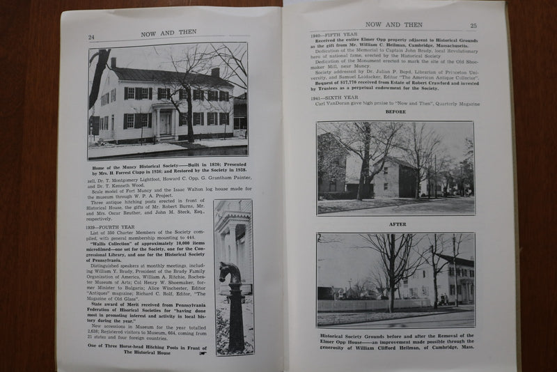 1946 AUGUT 10 HISTORY OF MUNCY SOFTCOVER BOOK - MUNCY, PENNSYLVANIA - K 3155