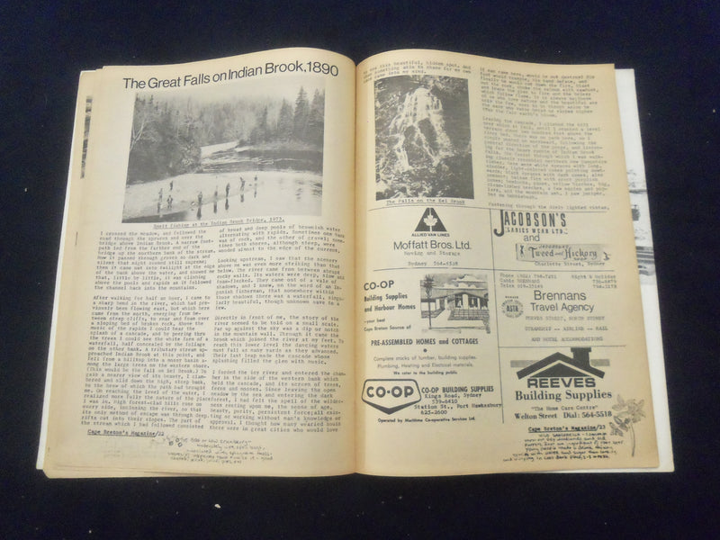 1974 JUNE CAPE BRETON'S MAGAZINE- HISTORY & FUTURE OF CAPE BRETON ISLAND- B 439T