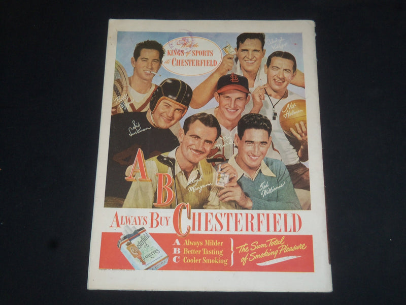 1947 SEP 6 COLLIER'S MAGAZINE - GREAT ILLUSTRATIONS, ARTICLES & ADS - SP 7835