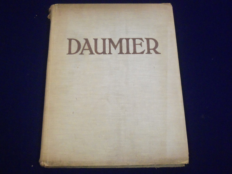 1938 DAUMIER BOOK BY JACQUES LASSAIGNE - SHAW - GREAT ILLUSTRATIONS - KD 1697