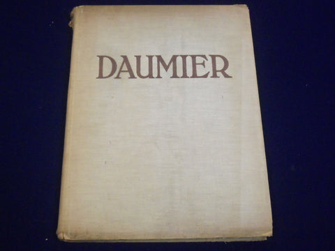 1938 DAUMIER BOOK BY JACQUES LASSAIGNE - SHAW - GREAT ILLUSTRATIONS - KD 1697