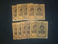 1870 OUR YOUNG FOLKS MAGAZINE - LOT OF 11 ISSUES - WR 1202