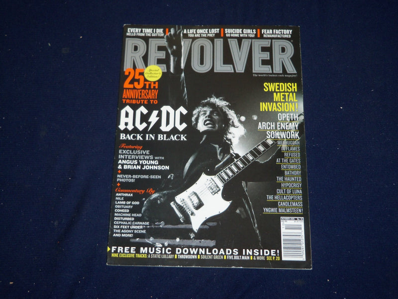2005 OCTOBER REVOLVER MAGAZINE - AC/DC - SP 9939