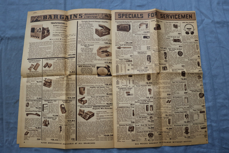 1950'S LAFAYETTE'S CATALOG - K 706