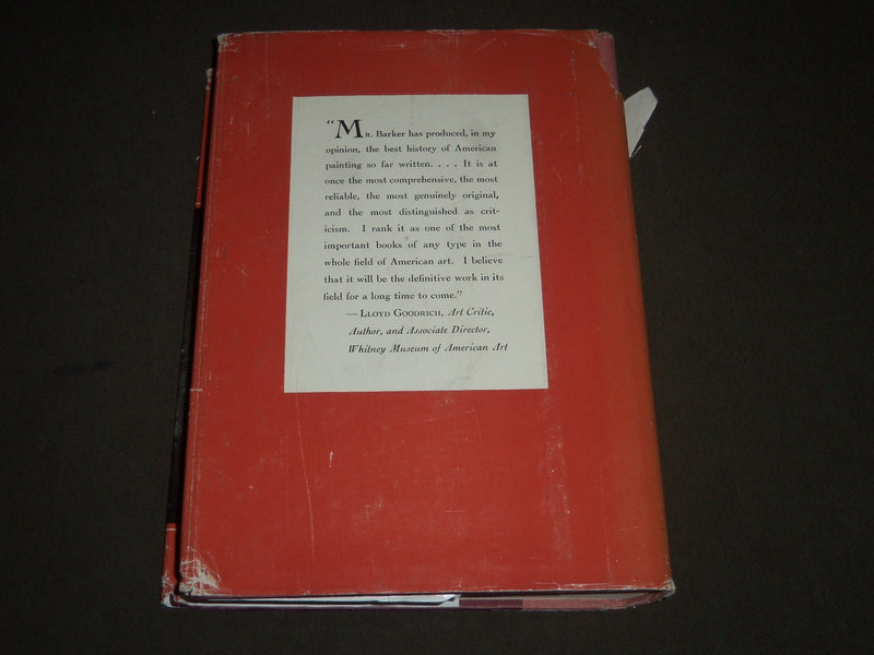 1950 AMERICAN PAINTING BY VIRGIL BARKER BOOK - GREAT PRINTS - I 1009