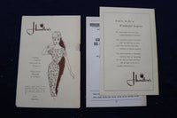 1947-1961 SHUBERT THEATRE PROGRAMS - LOT OF 9 - NEW HAVEN, CT - K 760