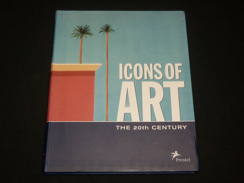 2003 ICONS OF ART THE 20TH CENTURY SOFTCOVER BOOK - GREAT PHOTOS - I 1980