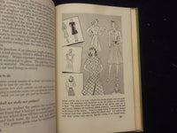 1943 OUR CLOTHING HARDCOVER BOOK BY L. BAXTER, M. JUSTIN & L. RUST - KD 8465