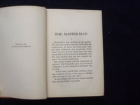 1906 THE MASTER-MAN HARDCOVER BOOK - JOHN LANE COMPANY - KD 8382