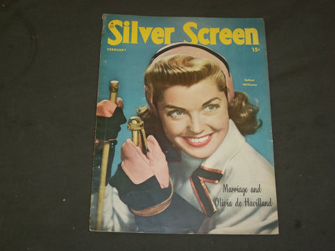 1948 FEBRUARY SILVER SCREEN MAGAZINE - ESTHER WILLIAMS COVER - M 148