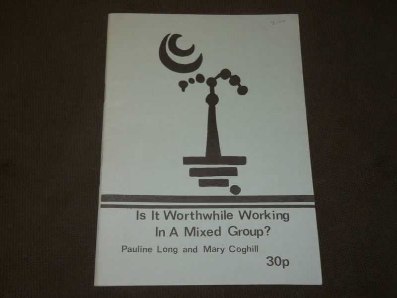 1977 IS IT WORTHWHILE WORKING IN A MIXED GROUP BOOK BY LONG & COGHILL - J 3625