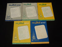 1944-1945 THE CATHOLIC MIND DIGEST MAGAZINE LOT OF 5 ISSUES - K 2173