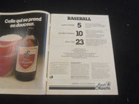 1979 BASEBALL MAGAZINE- MONTREAL EXPOS- ANDRE DAWSON COVER -FRENCH TEXT- B 6348G