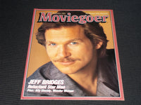 1985 NOVEMBER MOVIEGOER MAGAZINE - JEFF BRIDGES FRONT COVER - E 17006