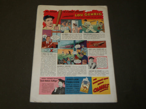 1937 MAY THE AMERICAN LEGION MONTHLY MAGAZINE - LOU GEHRIG BACK COVER - J 3792