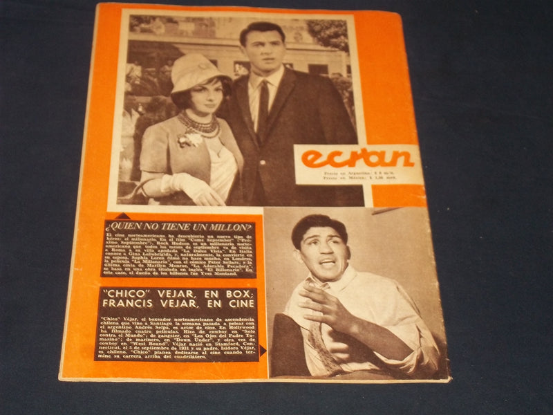 1960 NOVEMBER 8 ECRAN SPANISH MAGAZINE - SHIRLEY MACLAINE COVER - E 26063