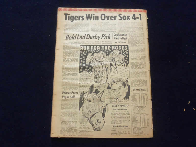 1965 MAY 1 BOSTON RECORD AMERICAN NEWSPAPER-REBELS IGNORE A CEASE-FIRE - NP 6279