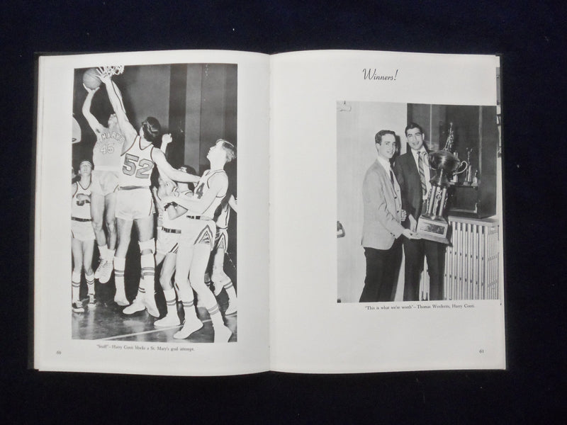 1967 CHIMES SAINT JOHN CATHEDRAL HIGH SCHOOL YEARBOOK - PATERSON, NJ - YB 3060