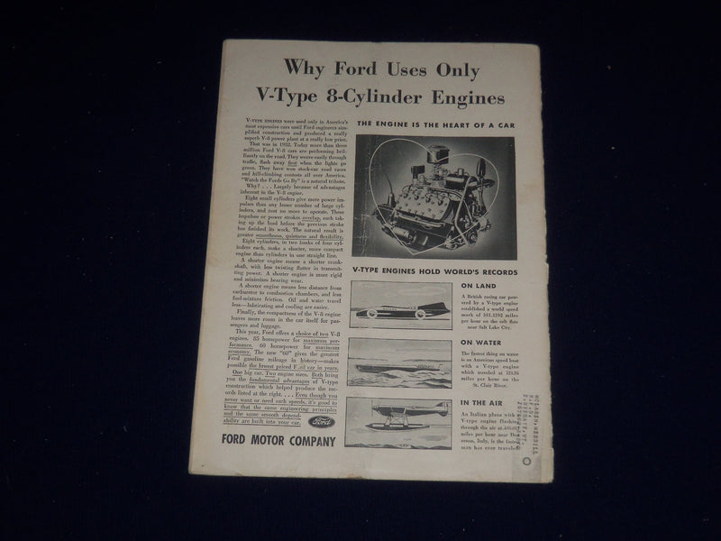 1937 FEBRUARY OPEN ROAD FOR BOYS MAGAZINE - CIRCLES ON THE ICE - SP 5409