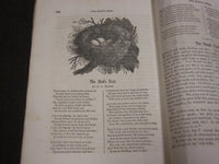 1854 MERRY'S MUSEUM AND PARLEY'S PLAYMATE MAGAZINE LOT OF 9 ISSUES - WR 889