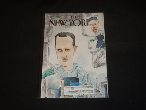 2013 SEPTEMBER 30 THE NEW YORKER MAGAZINE - ILLUSTRATED COVER - NY 2181