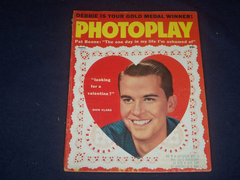 1959 MARCH PHOTOPLAY MAGAZINE - DICK CLARK FRONT COVER - ST 5503A