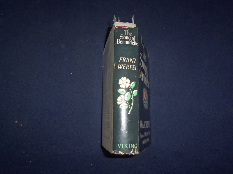 1942 THE SONG OF BERNADETTE HARDCOVER BOOK BY FRANZ WERFEL- KD 8172