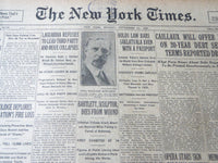 1925 SEPT 21 NEW YORK TIMES - LA GUARDIA REFUSES TO LEAD THIRD PARTY - NT 7203