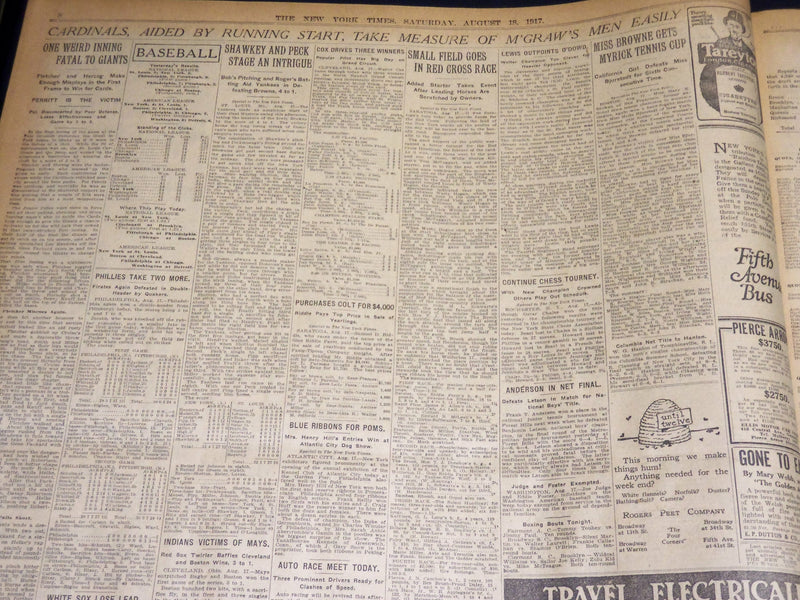1917 AUGUST 18 NEW YORK TIMES - POPE'S PEACE PLAN BACKED IN BERLIN - NT 8528