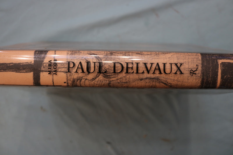 1976 PAUL DELVAUX GRAPHIC WORK HARDCOVER BOOK - KD 9712