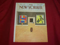 1987 FEBRUARY 9 NEW YORKER MAGAZINE FRONT COVER ONLY - GREAT ART FOR FRAMING