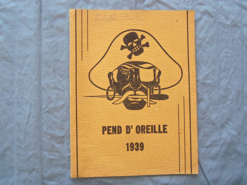 1939 PEND D'OREILLE POLSON HIGH SCHOOL YEARBOOK - POLSON, MONTANA - YB 3382
