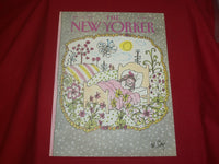 1986 JANUARY 13 NEW YORKER MAGAZINE FRONT COVER ONLY - GREAT ART FOR FRAMING
