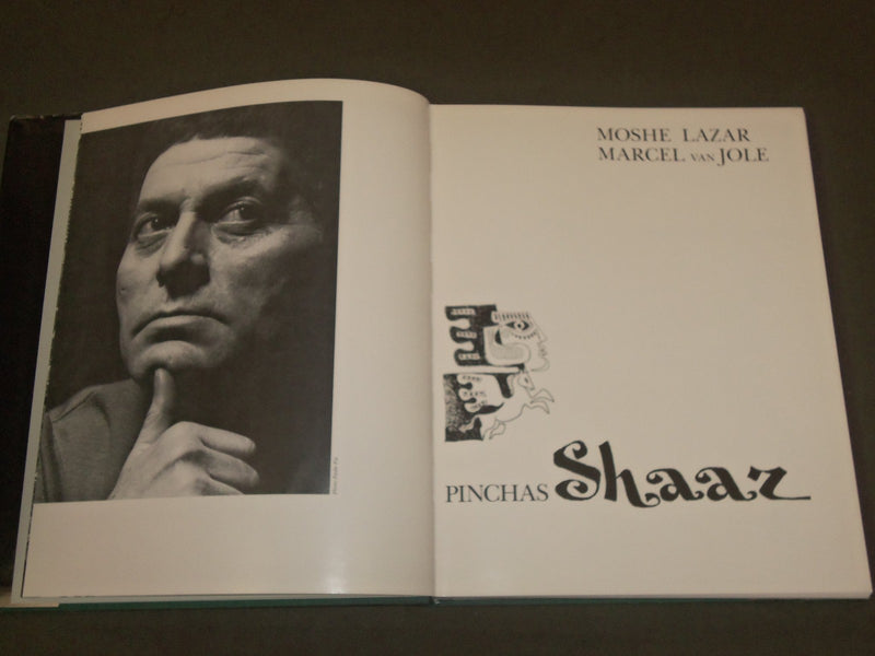 1983 PINCHAS SHAAZ BY MOSHE LAZAR & MARCEL VAN JOLE BOOK - I 39