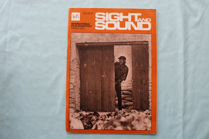 1975 SPRING SIGHT AND SOUND MAGAZINE - MALCOM MCDOWELL COVER - E 19381
