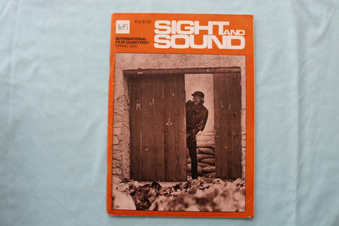 1975 SPRING SIGHT AND SOUND MAGAZINE - MALCOM MCDOWELL COVER - E 19381