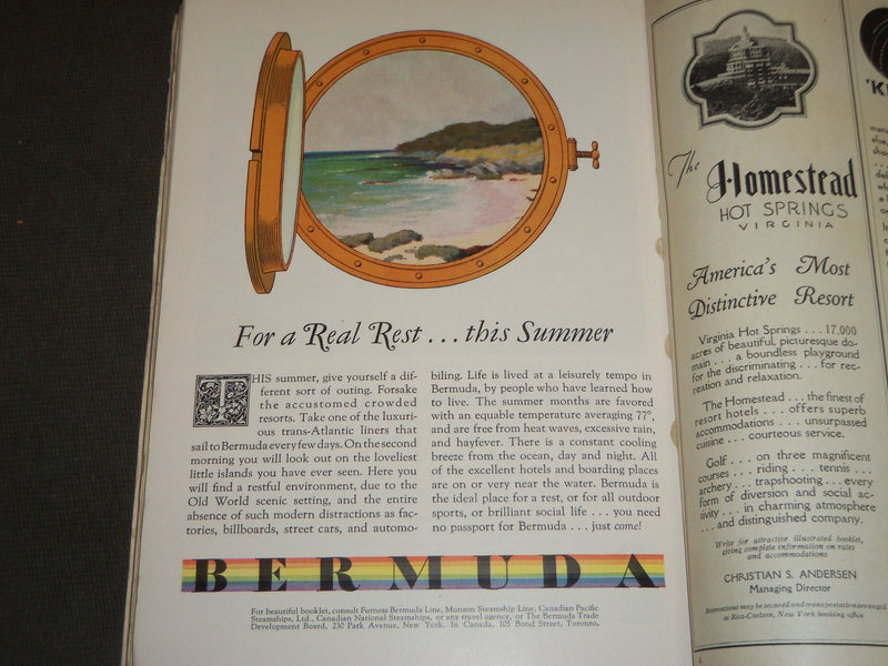 1931 THE ATLANTIC MONTHLY MAGAZINE LOT 12 ISSUES - STORIES & ARTICLES - WR 450G
