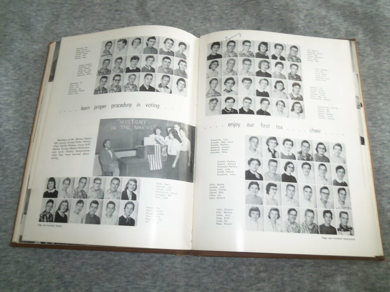 1957 ELL ESS PE LA SALLE-PERU HIGH SCHOOL YEARBOOK - LA SALLE, IL - YB 2476