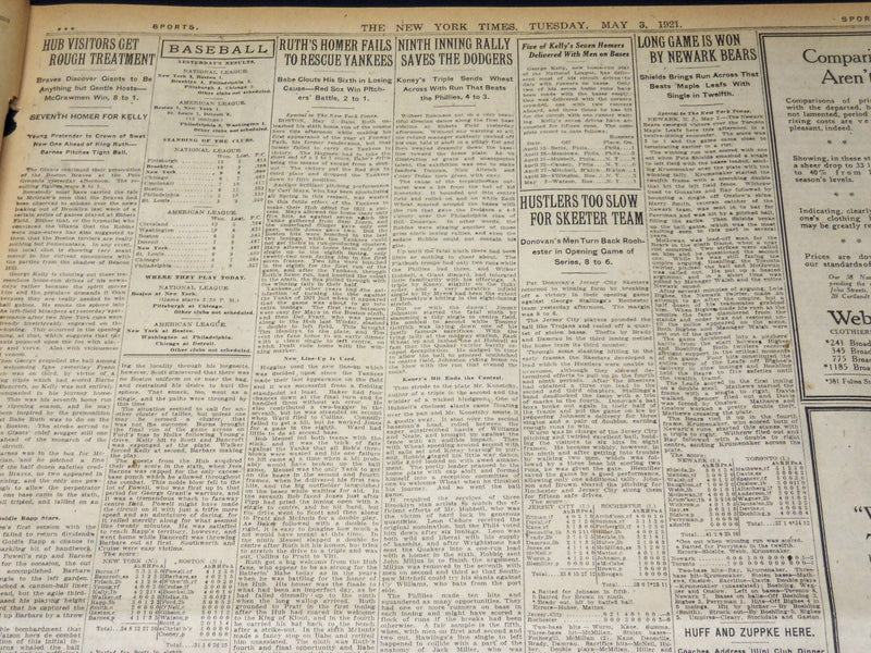 1921 MAY 3 NEW YORK TIMES - HUGHES ADVISES GERMANY MAKE NEW PROPOSALS - NT 7839