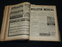 1900 JANUARY-JUNE LA PRESSE MEDICALE JOURNAL FRENCH BOUND VOLUME - KD 5905