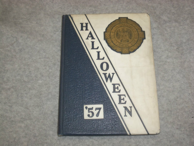1957 HALLOWEEN ALL HALLOWS HIGH SCHOOL YEARBOOK - BRONX, NY - YB 1995