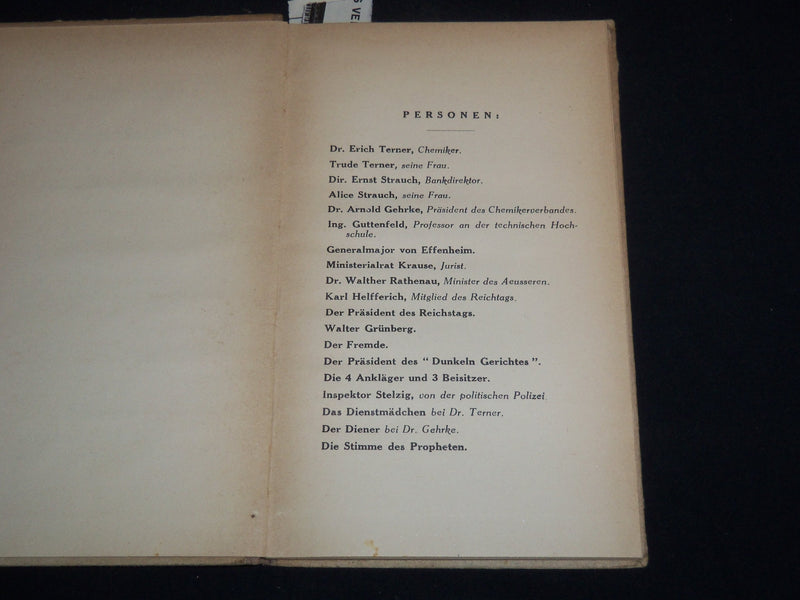 1933 AUF DER FLUCHT ERSCHOSSEN BOOK BY MARCELL FAERBER - KD 5633N