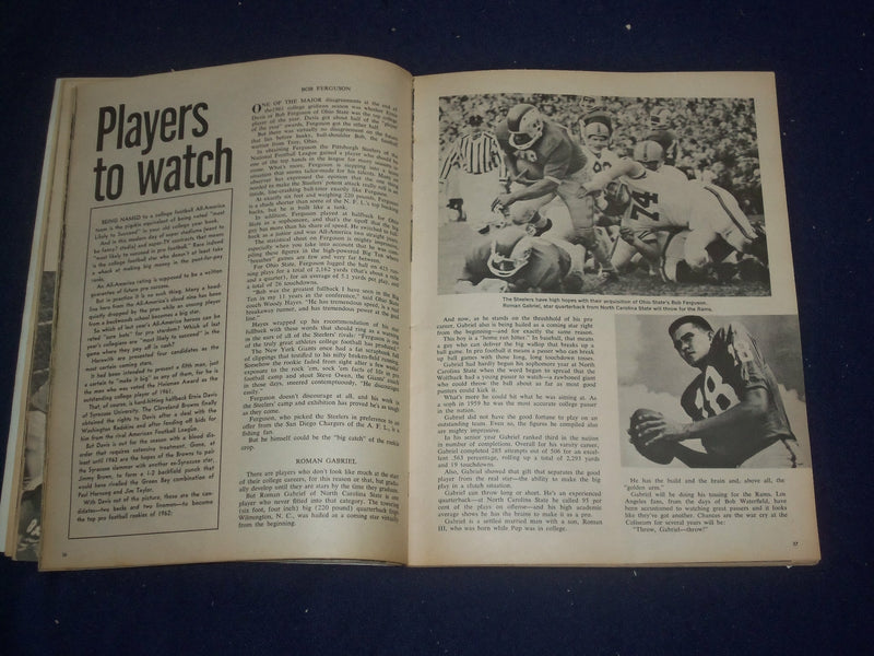 1962 FEBRUARY SPORTS ACTION MAGAZINE - GREAT PHOTOS AND STORIES - ST 6794