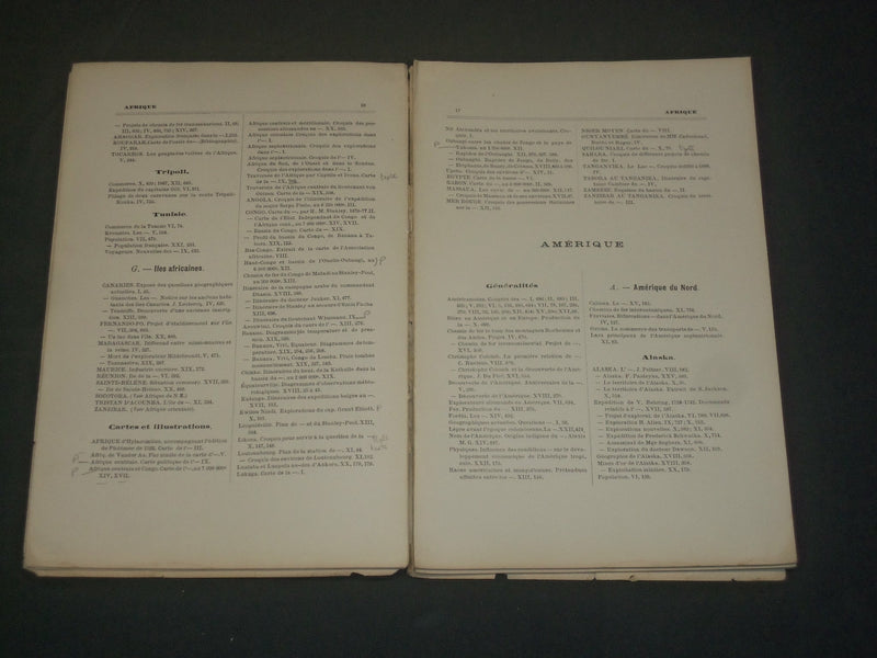 1902 TABLE DES MATIERES FRENCH BOOK - SOCIETE ROYALE BELGE - J 5913