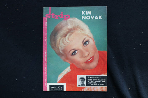 1962 APRIL 21 STRIP MAGAZINE - KIM NOVAK COVER - E 25836