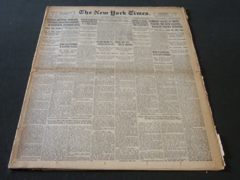 1929 MARCH 17 NEW YORK TIMES - SNOOK IS DISMISSED AS ATLANTA WARDEN - NT 6627