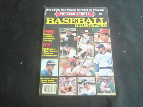 1980 MAY BASEBALL LILLUSTRATED MAGAZINE - STARGELL - SEAVER - DENT - B 5536T